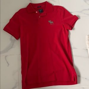 Men’s Abercrombie & Fitch shirt-sleeve polo shirt